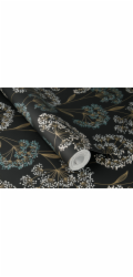 WALLP 793321 OMBELLES NOIR 0,53 VINYL