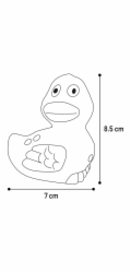 Žvýkací hračka pro psy Plameňák, 7 cm