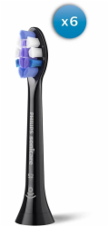 Philips Sonicare S2 Sensitive zobu birstes uzgalis 6 gab melns HX6056/88 HX6056/88 (8720689043731)