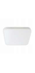 V-TAC 18W LED čtvercové stropní svítidlo 25x25cm, přisazené, IP44, bílé, VT-8618 6500K 1830lm