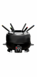 Elektrické fondue + 6 vidliček 2,3 l černá ED-227088