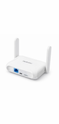 Qoltec Router Home&Cestovní 4G LTE WiFi 6 | AX300 | 2,4 GHz | Duální anténa | USB-C | Micro SIM