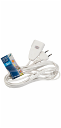 REV Europlug extension  3,0 m white