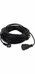 REV prodluzovacka IP44  10m cerna
