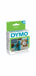 Dymo papírové štítky bílé  25mm x 25mm/D