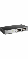 D-Link DGS-1016D/E 16-Port 10/100/1000Mbps Copper Gigabit Ether. Switch