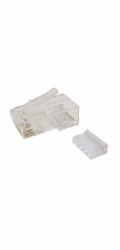 Konektor RJ45 CAT6 UTP 8p8c pro drát,100ks