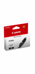 Canon CARTRIDGE CLI-551BK černá pro Pixma iP, Pixma iX, Pixma MG a Pixma MX 6850, 725x, 925, 8750 (376 str.)