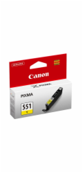 Canon CARTRIDGE CLI-551Y žlutá pro Pixma iP, Pixma iX, Pixma MG a Pixma MX 6850, 725x, 925, 8750 (300 str.)