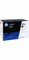 CF280XD toner čierny HP 80X Dual pack
