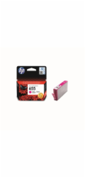 HP 655 Magenta Ink Cart, CZ111AE (600 pages)