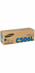 HP - Samsung CLT-C506L High Yield Cyan Toner Cartridge (3,500 pages)