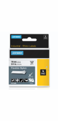 Dymo Rhino Band IND, Nylon 19 mm x 3,5 m cerna na bile