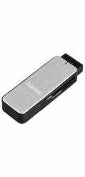 Hama 00123900 USB 3.0 Card Reader Aluminium