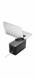 Bluelounge CableBox Mini  cerna