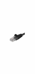 PREMIUMCORD Patch kabel UTP RJ45-RJ45 CAT5e 1m černá