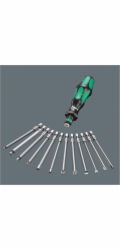 WERA Kraftform Kompakt 62 Pouch with 89 mm-long bits