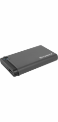 Transcend TS0GSJ25CK3 Transcend StoreJet 25CK3 externí rámeček pro 2.5" HDD/SSD, SATA III, USB 3.0, gumové pouzdro, šedý