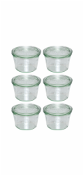 WECK Mold Jar  370ml Set of 6