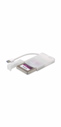 i-tec externí box pro HDD ADVANCE MySafe Easy/ 2,5" SATA/ SSD/ USB 3.0/ bílý