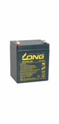 Long 12V 5Ah olověný akumulátor HighRate F2