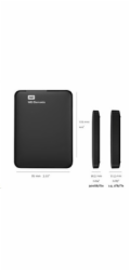 WD Elements Portable 2TB Ext. USB3.0, Black