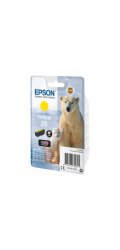 Epson 26 - 4.5 ml - žlutá - originální - blistr - inkoustová cartridge - pro Expression Premium XP-510, 520, 600, 605, 610, 615, 620, 625, 700, 710, 720, 800, 810, 820