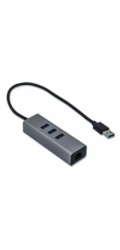 i-tec USB 3.0 Metal HUB 3 Port + Gigabit Ethernet Adapter