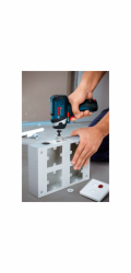 Bosch Powertools Akumulátorový rázový utahovák GDR 12V-105 Professional (bez nářadí), 12 V (modro-černý, bez baterie a nabíječky)