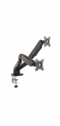 CONNECT IT TwinArm stolní držák na 2 monitory, záruka 30 let, ČERNÝ