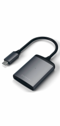 Satechi Aluminum Type-C UHS-II  Micro/SD Card Reader space gray