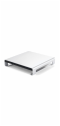 Satechi Aluminum Monitor Stand  Hub for iMac silver