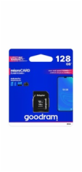 GOODRAM MicroSDXC karta 128GB M1AA, UHS-I Class 10, U1 + adaptér