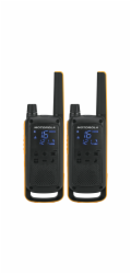 Motorola Talkabout T82 Extreme Twin Pack vysílačka 16 kanály/kanálů Černá, Oranžová