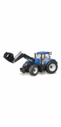 Bruder Traktor NEW HOLLAND T7.315 s čelním nakladačem