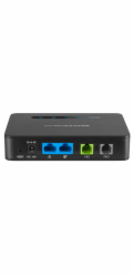 Adaptér Grandstream HandyTone HT813, analog. adapter, 1x FXS + 1x FXO/ 2x LAN / PSTN port