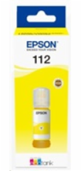 EPSON ink bar 112 EcoTank Pigment Yellow ink bottle