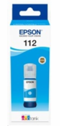 EPSON ink bar 112 EcoTank Pigment Cyan ink bottle