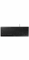 CHERRY klávesnice STREAM, drátová, USB, CZ+SK layout, černá