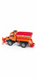 Bruder Mercedes Benz UNIMOG Sypač s radlicí