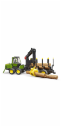 Bruder Přepravník na dřevo JOHN DEERE