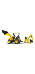 Bruder Traktor JCB MIDI čelní nakladač s bagrem