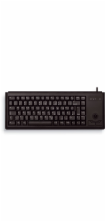Cherry Slim Line G84-4400 (černá, německé rozložení, mechanická Cherry, integrovaný trackball)