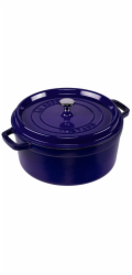 Litinový hrnec Staub La Cocotte 26cm kulatý tmavě modrý
