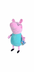 Simba-Dickie Peppa Pig Daddy Pig (růžová/tyrkysová, 37 cm)