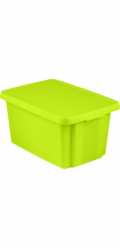 Box s víkem Curver® ESSENTIALS 45 litrů, zelený, 57x40x30 cm