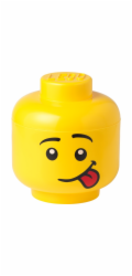 LEGO úložná hlava "Silly", velká, úložná krabice"