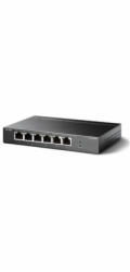 TP-Link switch TL-SF1006P (6x100Mb/s, 4xPoE+, 67W, fanless)