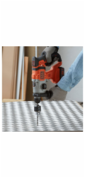 Black+Decker Akumulátorové vrtací kladivo BCD900B, 18 voltů (oranžovo-černé, bez baterie a nabíječky)