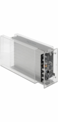 DeLOCK Externí dvojitý kryt pro 2 x 3,5" SATA HDD s portem USB typu C (průhledný)
